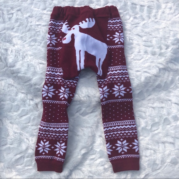 Doodle Pants Other - Reindeer doodle pants size medium *READ FULL*